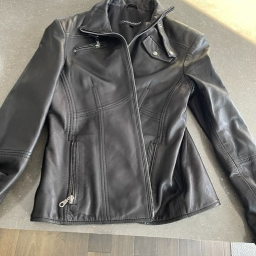 Ladies leather jacket Ocean West